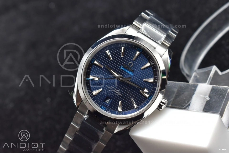 A8900 SS On Dial SS 150M Terra Blue Bracelet Aqua 1:1 Best VSF Edition 0303